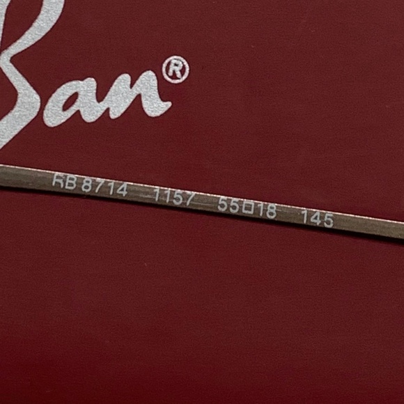 🕶️Ray-Ban RB8714 Lightray Titanium Eyeglasses /PJ207🕶️ - Picture 4 of 6